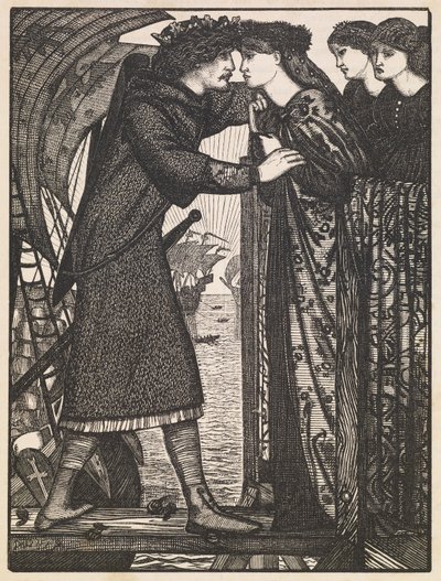 King Sigurd the Crusader by Edward Burne Jones
